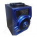 Преносим плеър RoTech, RT-50767, с микрофон, 15W, FM, USB, microSD, BT, Black, Blue